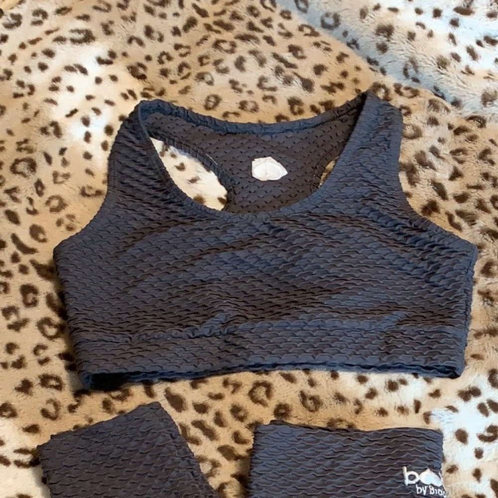 Booty by Brabants Croco skin dark grey top